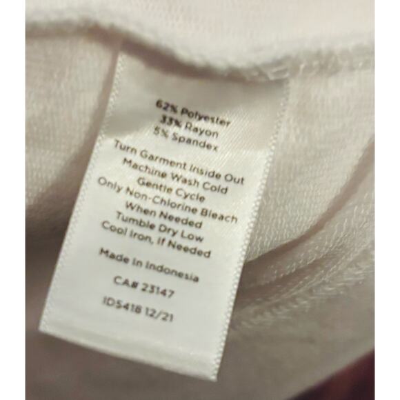 Talbots T by Talbots Open Front Cardigan Sweater White 3X Plus Sz Lounge Casual - Picture 6 of 6